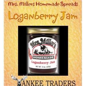 Mrs Millers Loganberry Jam (Amish Made) Grocery & Gourmet Food