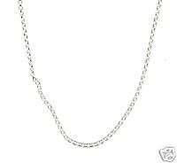 36 inch Sterling Silver 2.5mm Rolo Chain Necklace Solid  