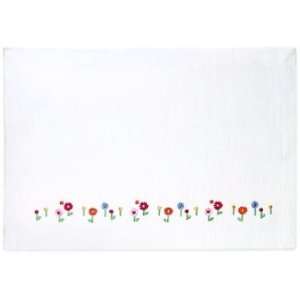  Now Designs Daisy Chain White Placemat: Home & Kitchen
