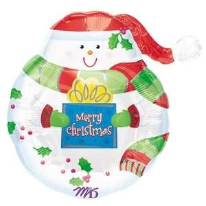  Christmas Balloons   Jovial Snowman Super Shape: Health 