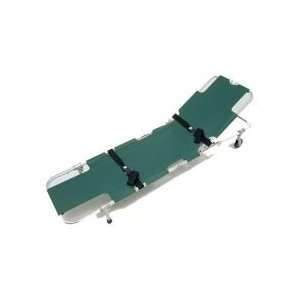  Easy Fold Wheeled Stretcher with Adjustable Back Rest 