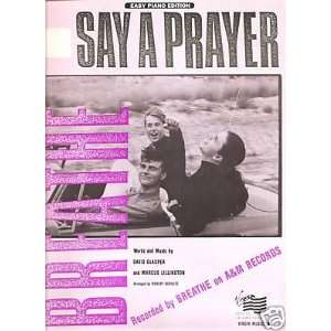  Sheet Music Say A Prayer Breath 96 