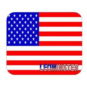  US Flag   Leominster, Massachusetts (MA) Mouse Pad 