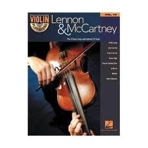  Hal Leonard Lennon & Mccartney Violin Play Along Volume 19 