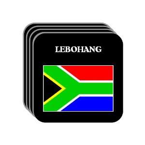  South Africa   LEBOHANG Set of 4 Mini Mousepad Coasters 