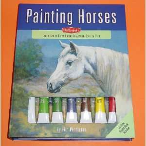 Painting Horses Kit Art/Craft kit learn to paint horses 