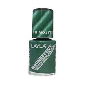  Layla Magneffect Nail Polish, Mojito Green Health 