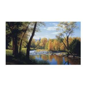 York Wallcoverings Lake Forest Lodge LM7990M When Summer Turns Autumn 