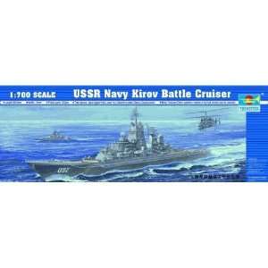   Models 1/700 USSR Kirov Soviet Navy Battle Cruiser Kit: Toys & Games