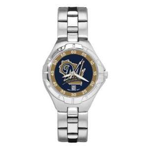  Milwaukee Brewers Pro II Womans Watch Stainless Bracelet 