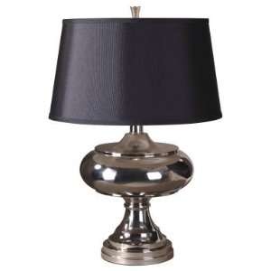  Uttermost Jelani Table Lamp in Polished Chrome Plated 