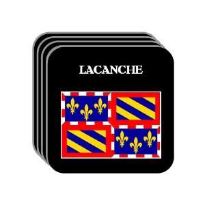  Bourgogne (Burgundy)   LACANCHE Set of 4 Mini Mousepad 