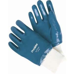  Blue Fully Coated Nitrile Gloves (Dozen): Home Improvement