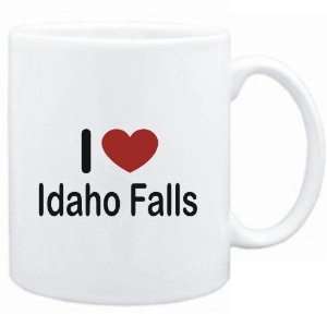    Mug White I LOVE Idaho Falls  Usa Cities: Sports & Outdoors