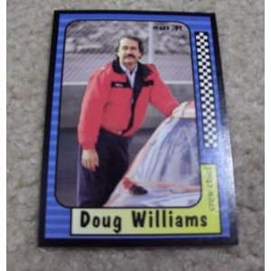  1991 Maxx Doug Williams # 115 Nascar Racing Card Sports 