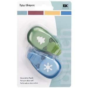   Paper Shapers Snowflake and Fir Tree Punch Arts, Crafts & Sewing
