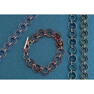   Pack of 12 Vibrant Decorative Love Links Bracelets