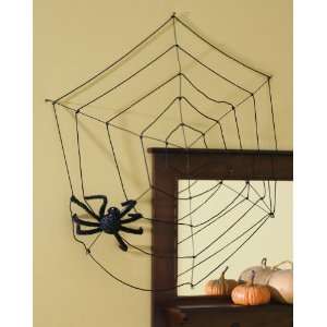   Halloween Spider Web W/ Spider By Collections Etc: Home & Kitchen