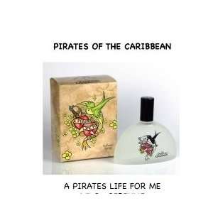   Pirates Life for Me 1.7 Fl Oz Fragrance in Glass Bottle Jack Sparrow