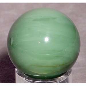  Jade Rare Cats Eye Jadeite Natural Crystal Sphere Siberia 