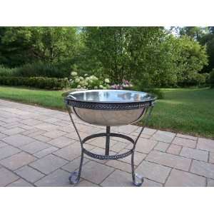   Steel Ice Bucket Outdoor Cooler,:  Kitchen & Dining