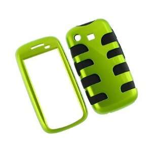   Interior Fishbone Lime Green For Samsung Impression A877 Cell Phones