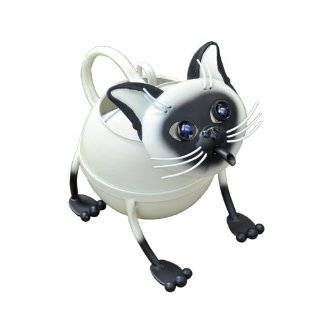  Tabby Cat Watering Can Sculpture Fully Functional Patio 