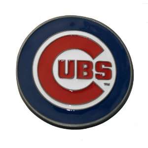   : Officially Licensed MLB Chicago Cubs Belt Buckle: Sports & Outdoors