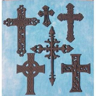 PC Decorative Wall Crosses Rustic Christian Western Church Religious 