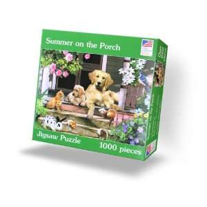  Summer on the Porch 1000 Piece Puzzle Toys & Games