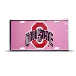    Ohio State Metal College License Plate Wall Sign Tag: Automotive