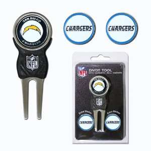  BSS   San Diego Chargers NFL Divot Tool Pack w/Signature 
