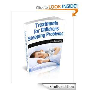Treatments for Childrens Sleeping Problems Mary Lethbridge  