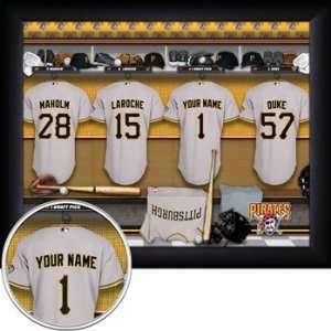  Pittsburgh Pirates Personalized Locker Room Print
