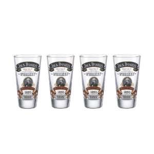  Jack Daniels 150th Birthday Shot Glasses, Set of 4 