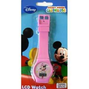  Disney Mickey Mouse Pink Lcd Watch: Baby