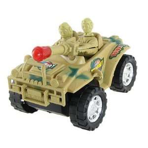   String Beige Green Plastic Soldier Tank Model Toy Gift: Toys & Games