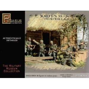   SS Soldiers Set #1 (46) (Plastic Kit) 1 72 Pegasus: Toys & Games