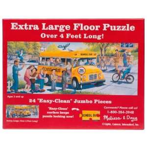  School Bus Floor Puzzle Toys & Games