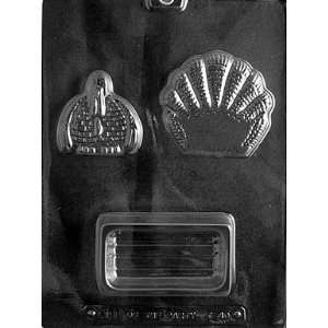  OPEN TURKEY POUR BOX Thanksgiving Candy Mold Chocolate 