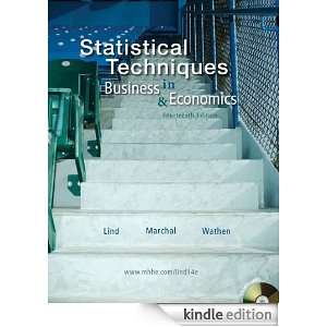 Statistical Techniques in Business and Economics Douglas A Lind 