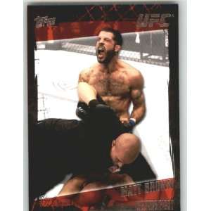 2010 Topps UFC Trading Card # 27 Matt Brown (Ultimate Fighting 
