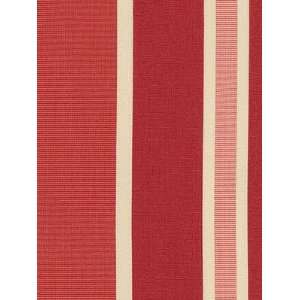  Schumacher Sch 50681 Nautique Stripe   Coral Fabric Arts 