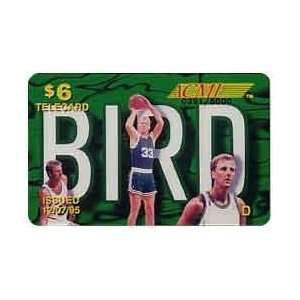   Larry Bird Basketball (9th Card D) 3 Poses. Last Issue 12/07/95