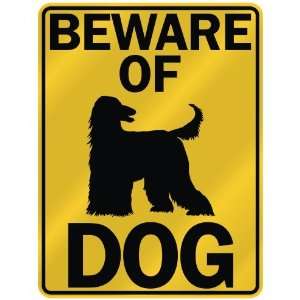    BEWARE OF  AFGHAN HOUND  PARKING SIGN DOG: Home Improvement