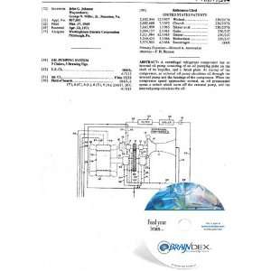 NEW Patent CD for OIL PUMPING SYSTEM: Everything Else