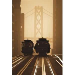  Transport Posters: San Francisco   Trams   35.7x23.8 