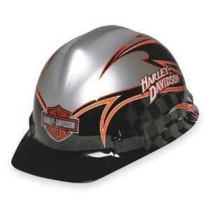 HARLEY DAVIDSON SAFETY EYEWEAR HDHHat20 Hard Hat,FtBrm,Slttd,6Rtcht,Ha