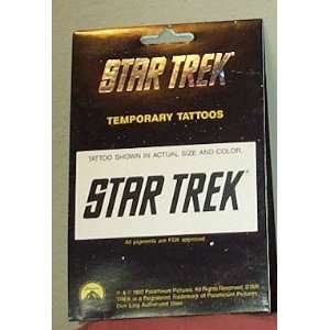  Star Trek Temporary Tattoos Toys & Games