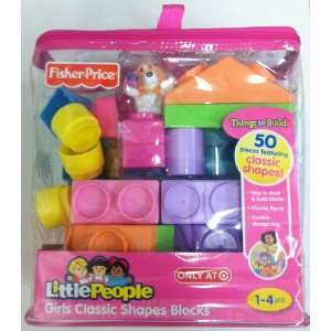    Price Little People Girls Pink Classic Shapes Blocks Toys & Games
